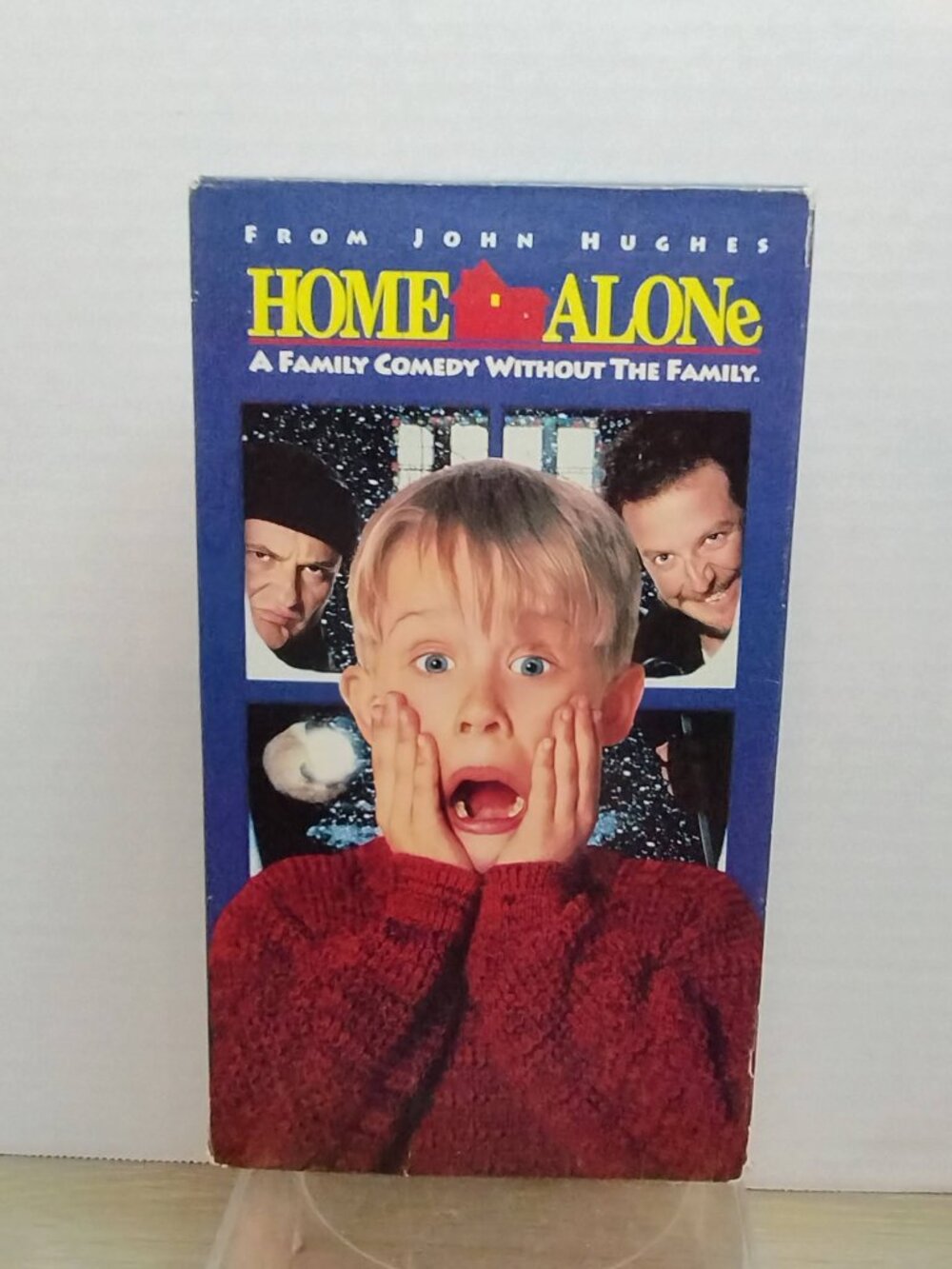 Home Alone VHS 1991 First Release Macaulay Culkin Fox Video Original Slipcase PG
